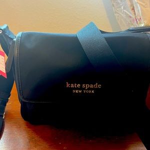 Kate Spade Black Nylon Crossbody